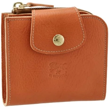IL BISONTE Medium Acero Wallet in Orange