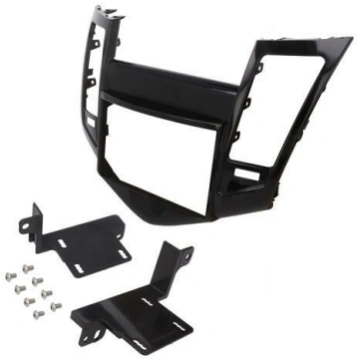 Radio frame; Chevrolet; 2 DIN; black gloss | RAM-4