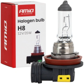 Halogēna spuldze H8 12V 35W AMIO-04516