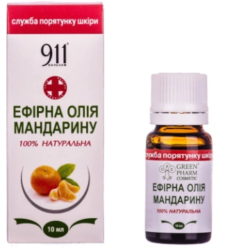 911 Mandarīna ēteriskā eļļa, 10 ml
