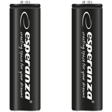Uzlādējamās baterijas Esperanza, AA, 2600 mAh, 2 g