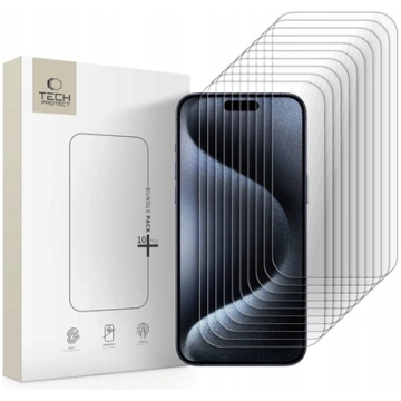 Spigen Szko hartowane TECH-PROTECT BUNDLE 10-PACK 