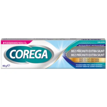 Protēžu fiksācijas krēms Corega Extra Strong, 40 g