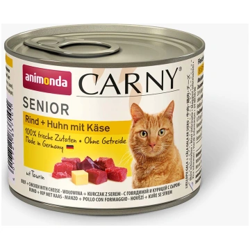Animonda Carny Cat Senior liellops, cālis, siers 2