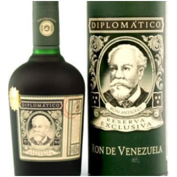 RUM "DIPLOMATICO" RESERVA EXCLUSIVA 12 Y ASTUCCIAT