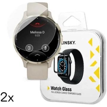 Wozinsky Full Glue Aizsargstikls priekš Garmin Ven