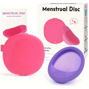 Atkārtoti lietojams menstruālais disks, 1 gab., Vi