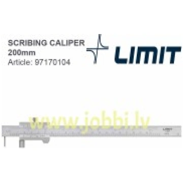 LIMIT 97170104 marķēšanas bīdmērs 200mm
