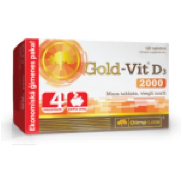 Vitamīns D3 2000 (120 tabletes) - 120 tabletes Oli