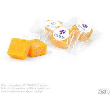 Mango marmelādes konfekte 10g flowpack iepakojumā 