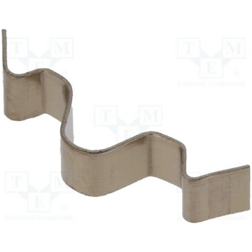 Retaining spring; L: 12.5mm; H: 4mm; natural | KC-