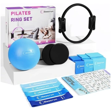 Pilates gredzenu komplekts trenažieru aprīkojums a