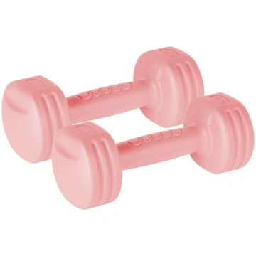 Bitumen dumbbells 2x1kg, REBEL ACTIVE RBA-2305