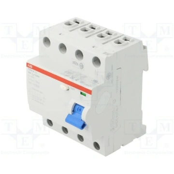 RCD breaker; Inom: 63A; Ires: 30mA; Max surge curr