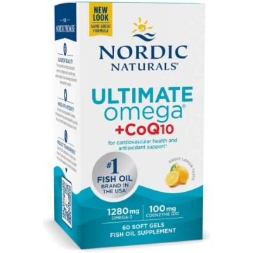 NORDIC NATURALS Ultimate Omega + CoQ10 (60 kapsula