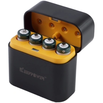 Keeppower I4 Lādētājs ar 4 x 1.5V AA Litija jonu b