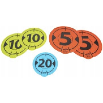 Hasbro NERF ELITE WALL CLING TARGETS CDU NER0317
