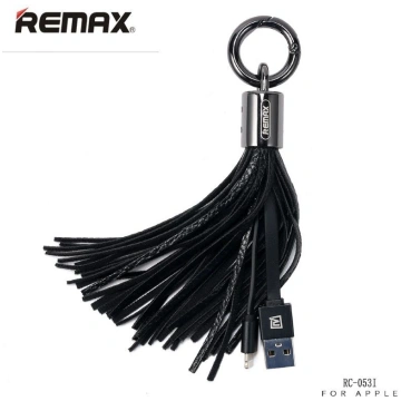 Kabelis Remax Apple Tassels Ring Data Cable for Li