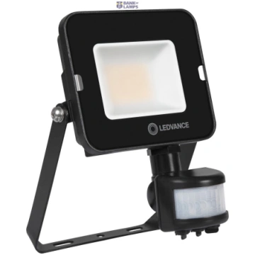 FLOODLIGHT COMPACT SENSOR 20W 840 SYM 100 BK 40580
