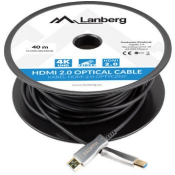Vads Lanberg HDMI 2.0 Optical Cable HDMI 2.0, HDMI