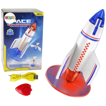 Rocket Launcher Flying Charger White 21 cm