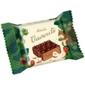 Vafeles ar lazdu riekstu garšu, Vāverīte, 40g Laim