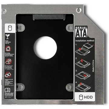Qoltec HDD Caddy for laptop 2.5" HDD | 12.7 mm 518