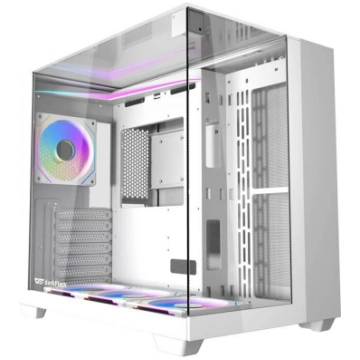 Darkflash TH285 computer case (white) + 4 fans TH2