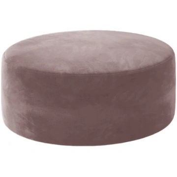 Pufs Bero Mat Velvet 63, rozā krās., 75 cm x 75 cm