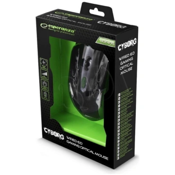 Esperanza EGM405 mouse USB Type-A Optical 2400 DPI