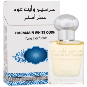 Perfume Al Haramain White Oudh Rollerball, 15ml