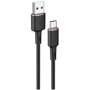 Acefast USB cable - USB Type C 1.2m, 3A black (C2-