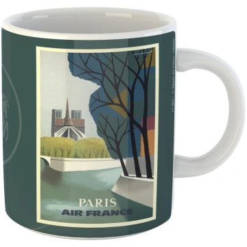 Mug Citation affiche Air France Notre Dame