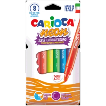 *Flomāsteri CARIOCA NEON, 8 krāsas RIM427856 80035