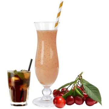 Cola Cherry sūkalu pulveris Luxofit, bagātināts ar