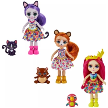Mini lelles MATTEL Enchantimals SISTERS ASSORTMENT