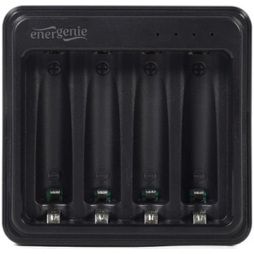 Bateriju lādētājs Gembird USB 4-slot for AA/ AAA B