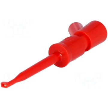 Clip-on probe | hook type | 6A | 60VDC | red | Gri