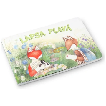 Tutas lietas, kartona bilžu grāmata "Lapsa pļavā"