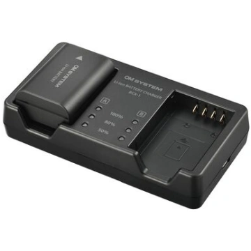 OM SYSTEM SBCX-1 charger + battery pack