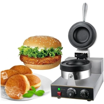 Abpusēji apsildāms burgeru aparāts Burger Maker Bu