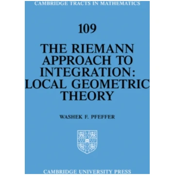 Riemann Approach to Integration Washek F. Pfeffer