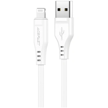Acefast MFI USB cable - Lightning 1.2m 2.4A white 
