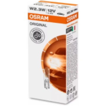 OSRAM W.3W 12V Original Auxiliary 2,3W W2X4.6d, Ha