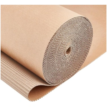 BENECREAT 10 m x 30 cm brūns vienpusējais gofrētā 