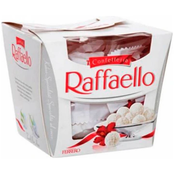 Konfektes Raffaello pukukurjers