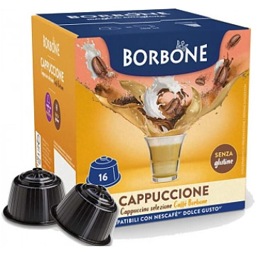 BORBONE Dolce Gusto Cappuccione 16gab. Kafijas kap