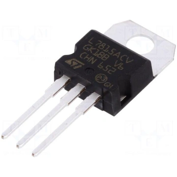 IC: voltage regulator | linear,fixed | 15V | 1.5A