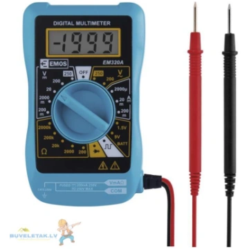 Multimetrs 1x12001561 kompl.bater.200mV-600vEmos 2