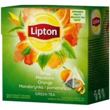 LIPTON PY LEMON MANDARĪNU/APELSĪNU ZAĻĀ TĒJA 20TM